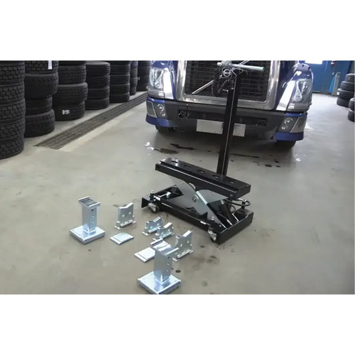 Floor Service Jack, 14 Ton(s) Capacity, 8-1/4" Lowered, 20" Raised, Air Hydraulic Cantin et fils