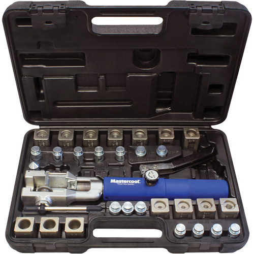 Universal Hydraulic Flaring Tool Set with Tube Cutter & Fuel Line Adapter Cantin et fils