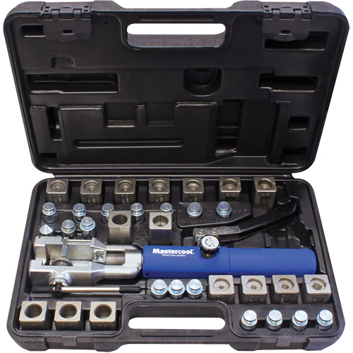 Universal Hydraulic Flaring Tool Set with Blue Handle & Adapter Set Cantin et fils