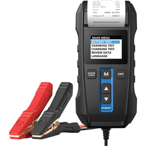 BT300P Battery, Charging & Cranking System Tester with Printer Cantin et fils