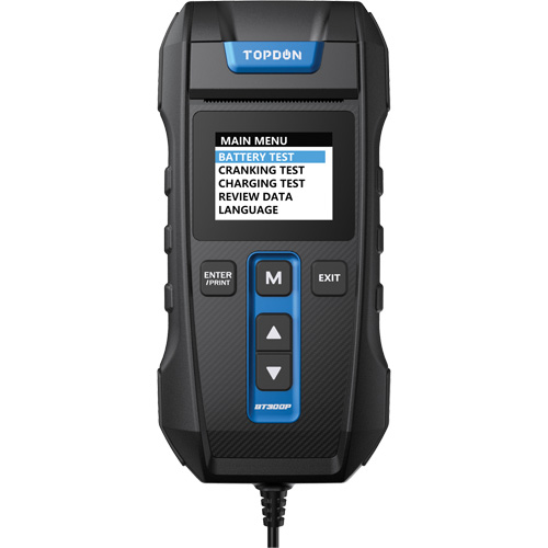 BT300P Battery, Charging & Cranking System Tester with Printer Cantin et fils
