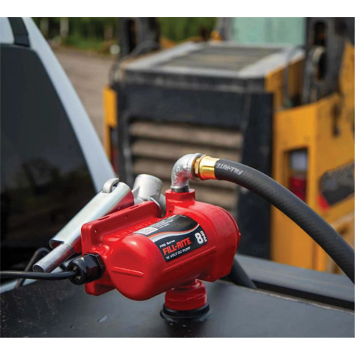 12V DC Fuel Transfer Pump with Nozzle Cantin et fils