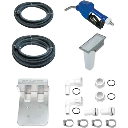Pompe de transfert de fluide d'&eacute;chappement diesel (DEF) 115 V CA avec support pour cuve GRV et pistolet Cantin et fils