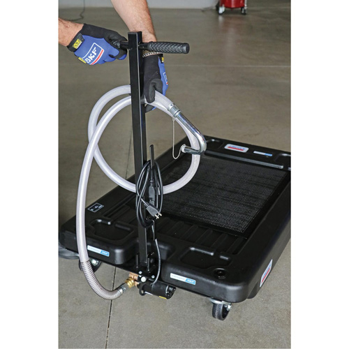 Low Profile Truck Drain with Electric Pump Cantin et fils