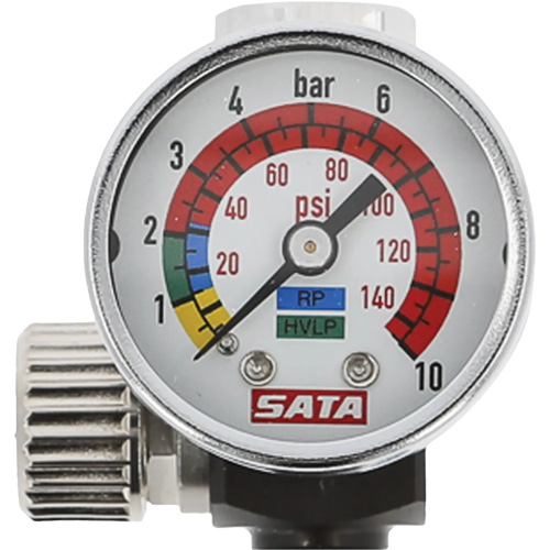 Air Micrometer with Gauge, 1/4" Male Thread & G 1/4" Female Thread Cantin et fils