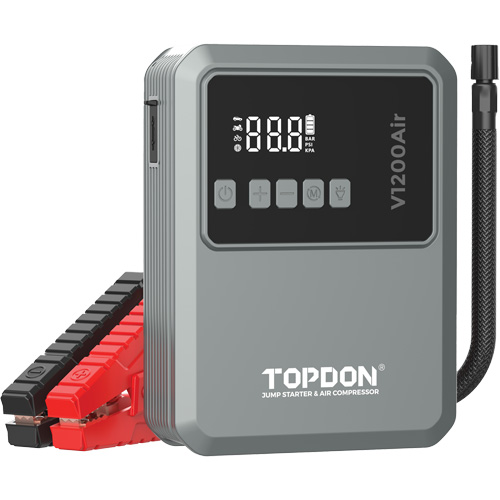 V1200Air 2-in-1 1200 Peak Amp Jump Starter & Tire Inflator Cantin et fils