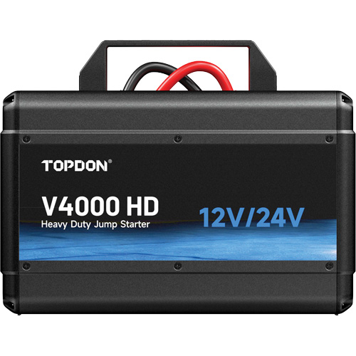 Survolteur V4000 HD 12 V/24 V 4000 A Cantin et fils