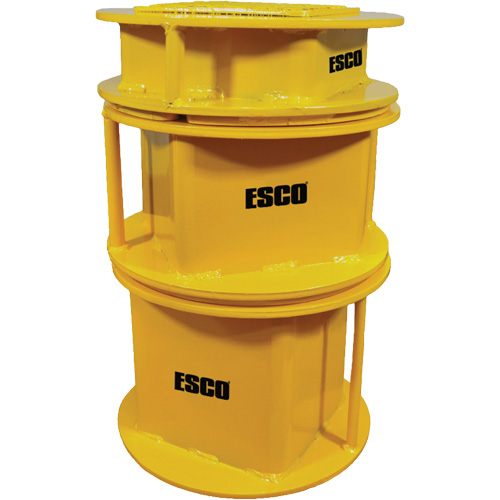 Jeu de support de sout&egrave;nement en acier Cantin et fils