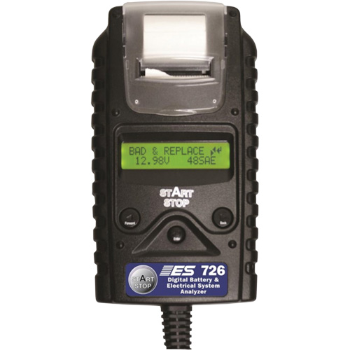 Digital Battery & Electrical System Analyzer with Printer Cantin et fils
