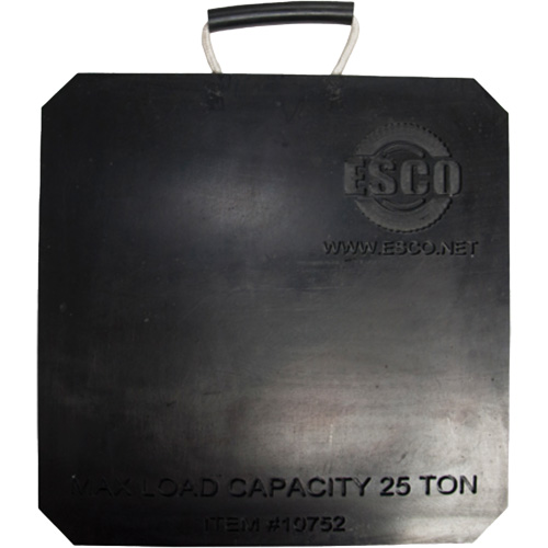 Plaque de support de v&eacute;rin d'une capacit&eacute; de 25 tonnes Cantin et fils