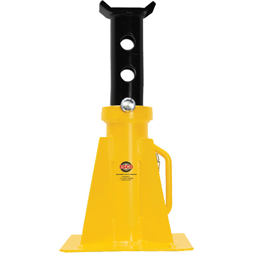 Support de v&eacute;rin &agrave; goupille, Tige verrouillable, Capacit&eacute; de 25 tonnes, 15-3/4" - 26-3/4" h Cantin et fils