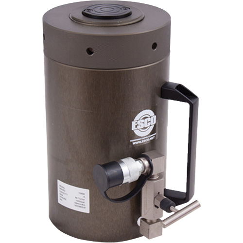 Cric de s&eacute;curit&eacute;, Col verrouillable, Capacit&eacute; de 100 tonnes, 13-37/100" - 19-3/5" h Cantin et fils