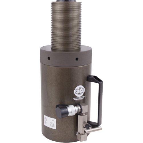Cric de s&eacute;curit&eacute;, Col verrouillable, Capacit&eacute; de 100 tonnes, 13-37/100" - 19-3/5" h Cantin et fils