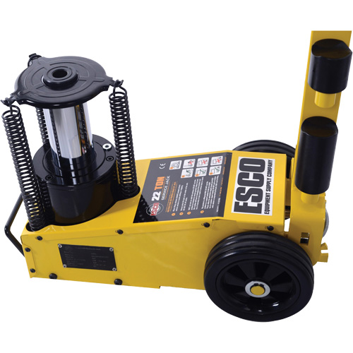 Cric d'entretien hydraulique, 22 tonnes, Air comprim&eacute;/hydraulique Cantin et fils
