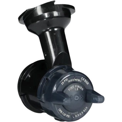 Performance Gravity Fine Finish Atomizing Head - Clear Cantin et fils