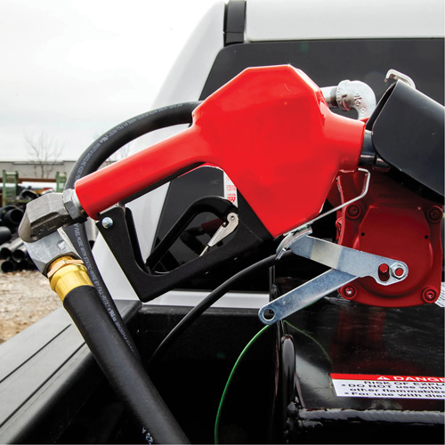 Red Automatic Gasoline Spout Nozzle Cantin et fils