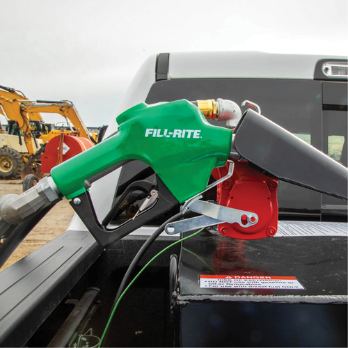 Green Automatic Diesel Spout Nozzle Cantin et fils