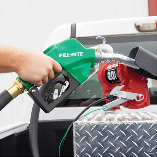 Green Automatic Diesel Spout Nozzle Cantin et fils