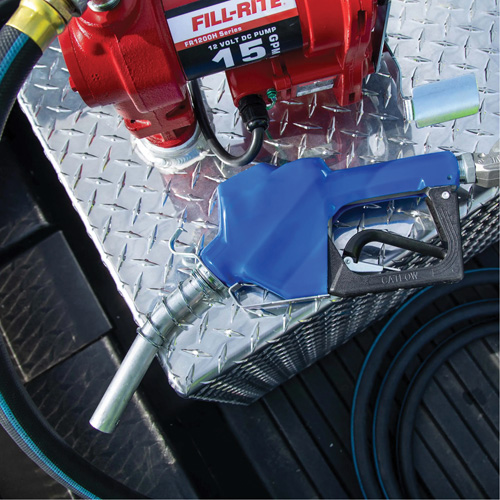 Blue Cold Weather Automatic Diesel Spout Nozzle Cantin et fils