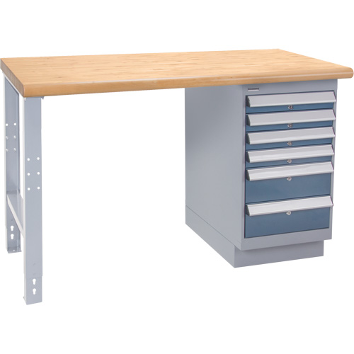 &eacute;tabli industriel, Cap 1000 lb, 36" la x 60" p, 34" h Cantin et fils