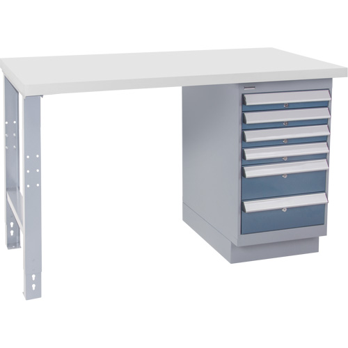 Industrial Duty Workbench, 30" W x 72" D x 34" H, 1000 lbs. Capacity Cantin et fils