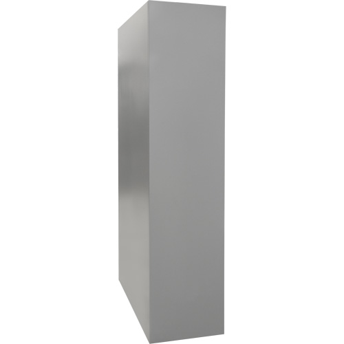 Hi-Boy Storage Cabinet, Steel, 4 Shelves, 72" H x 36" W x 18" D, Grey Cantin et fils