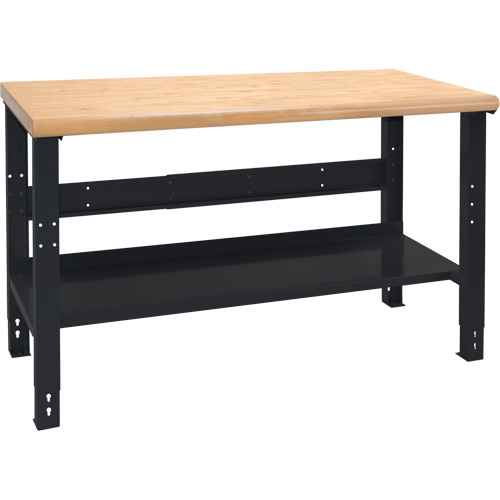Industrial Duty Workbench, 1000 lbs. Cap., 60" W x 24" D, 34" H Cantin et fils