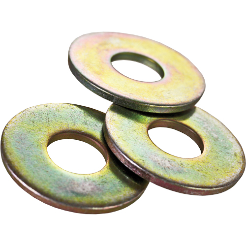 USS Flat Washer, Yellow Zinc, 3/8" Cantin et fils