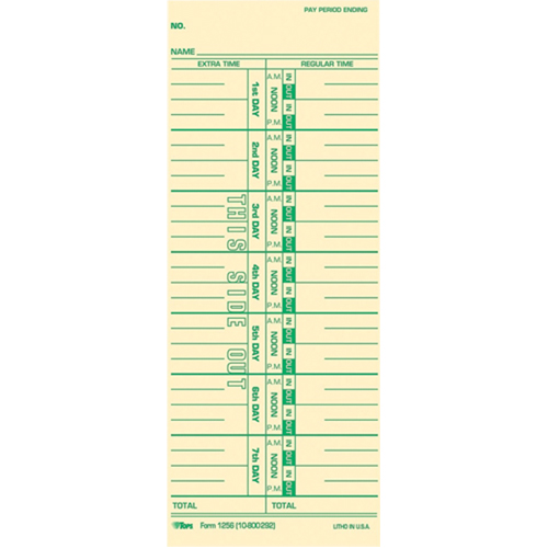 Cartes de temps Cantin et fils