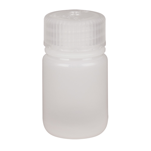 Bouteilles &agrave; large ouverture, Ronde, 1 oz, Plastique Cantin et fils
