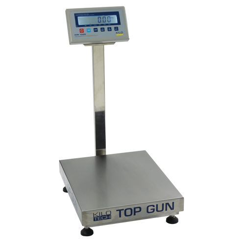 Top Gun Electronic Platform Scales, 18" L x 12" W, 300 lbs. Capacity Cantin et fils