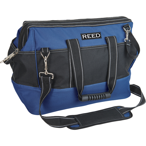 Industrial Tool Bag, Polyester, 33 Pockets, Black/Blue Cantin et fils