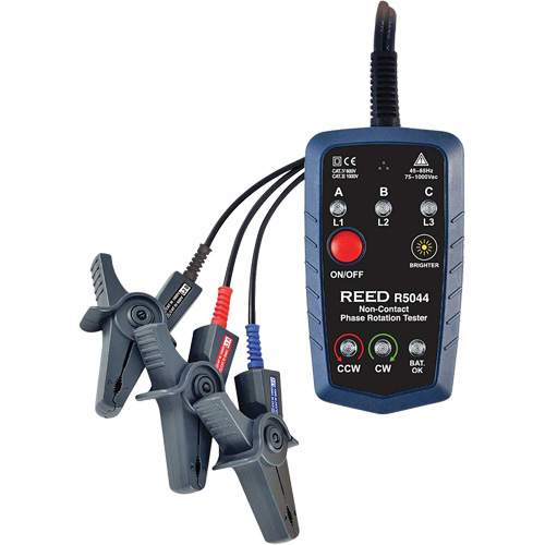 Non-Contact Phase Rotation Tester with Calibration Certificate Cantin et fils
