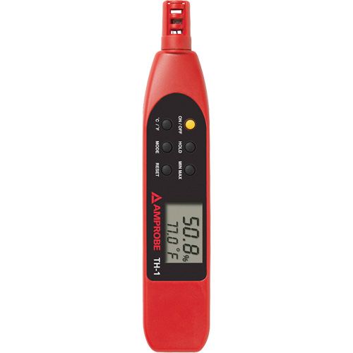 Sonde de temp&eacute;rature et d'humidit&eacute; relative TH-1, 4% - 95% HR, -4°- 122° F ( -20° - 50° C ) Cantin et fils