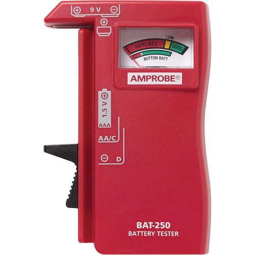 V&eacute;rificateur de pile BAT-250 Cantin et fils