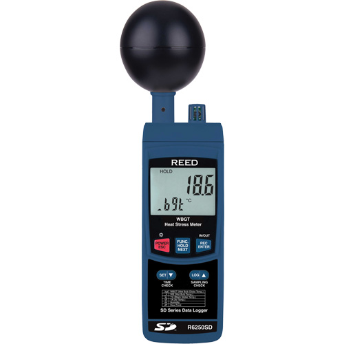 Data Logging Heat Stress Meter Cantin et fils