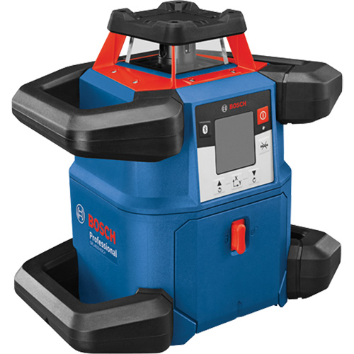 Ensemble laser rotatif horizontal auto-nivelant connect&eacute; Revolve4000, 4000' (1219,2 m), 635 N.m Cantin et fils