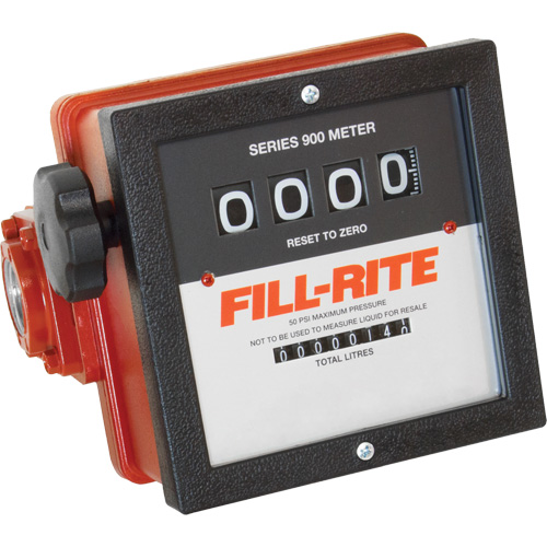4-Wheel Mechanical Flow Meter, Analogue Cantin et fils