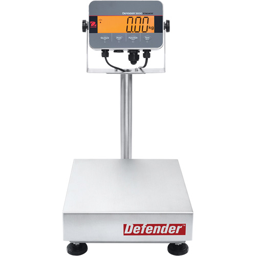 Defender 3000 Washdown Bench Scale, 14" L x 12" W, 30 lbs. Capacity Cantin et fils