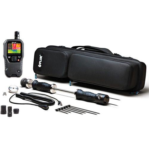 Ensemble d'imagerie professionnelle de l'humidit&eacute; avec marteau & sonde de cavit&eacute; murale, Gamme d'humidit&eacute; 7 - 100%, Gamme de temp&eacute;rature 32°- 122° F ( 0° - 50° C ) Cantin et fils