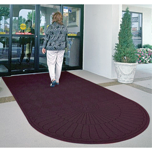 Tapis Waterhog Eco, Essuie-pieds/grattoir, 3' x 6' x 3/8", Marron Cantin et fils