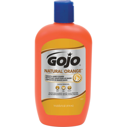 Natural Orange Hand Cleaner, Cream, 414 ml, Bottle, Citrus/Orange Cantin et fils