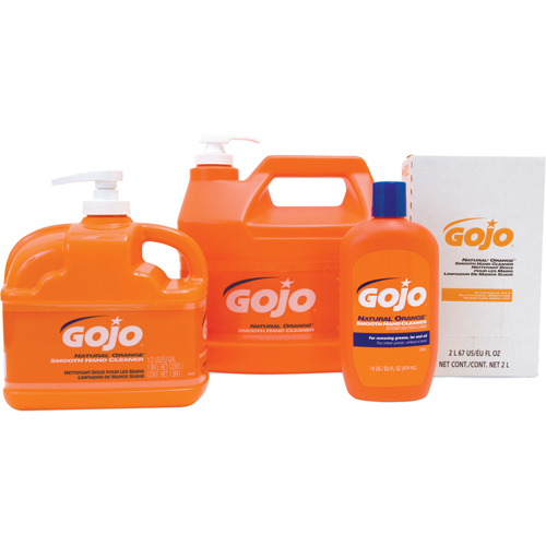 Natural Orange Hand Cleaner, Cream, 414 ml, Bottle, Citrus/Orange Cantin et fils