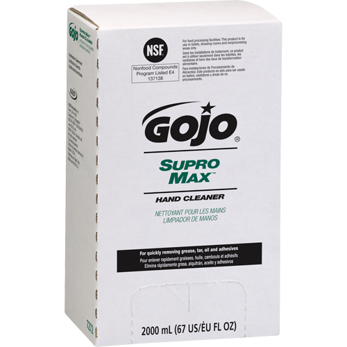 Pro TDX 2000 Supro Max Hand Cleaner, Lotion, 2 L, Refill, Unscented Cantin et fils