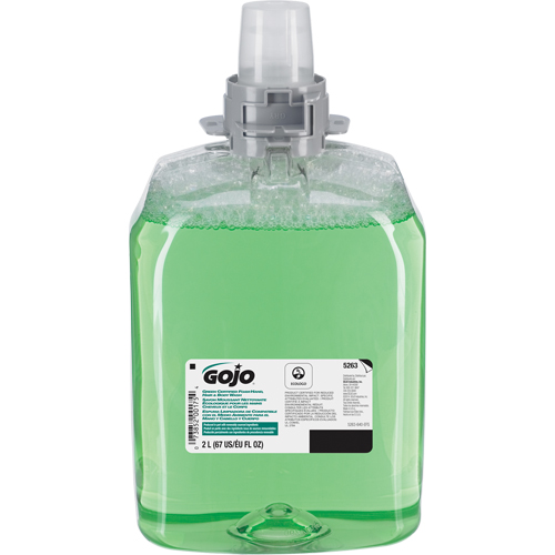 Savon pour les mains, les cheveux et le corps de luxe FMX-20, Mousse, 2000 ml, Parfum&eacute; Cantin et fils
