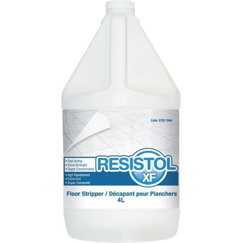 Resistol XF Floor Strippers, 4 L, Jug Cantin et fils