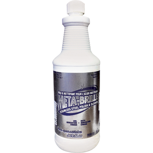Meta-Brille Stainless Steel Polish, 950 ml/950.0 ml, Bottle Cantin et fils