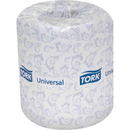 Universal Toilet Paper, 2 Ply, 500 Sheets/Roll, 156.25' Length, White Cantin et fils