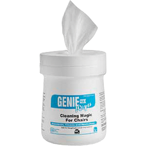 Cleaners & Disinfectants - Genie Plus Chair Cleaner, 7" x 6", 160 Count Cantin et fils