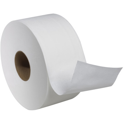 Advanced Soft Mini Toilet Paper, Jumbo Roll, 2 Ply, 751' Length, White Cantin et fils